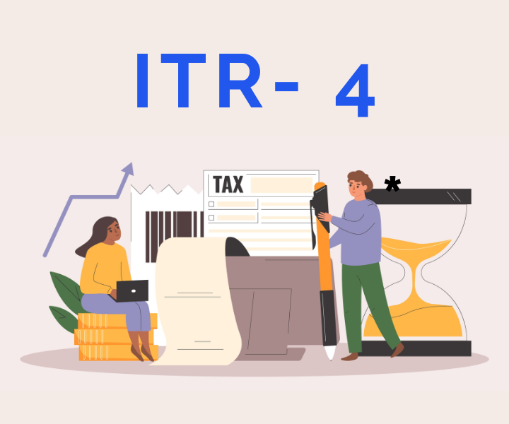 File your ITR 4 online in India with My Legal Tax for individuals, professionals, and small business owners under the presumptive income scheme. {{brizy_dc_image_alt imageSrc=