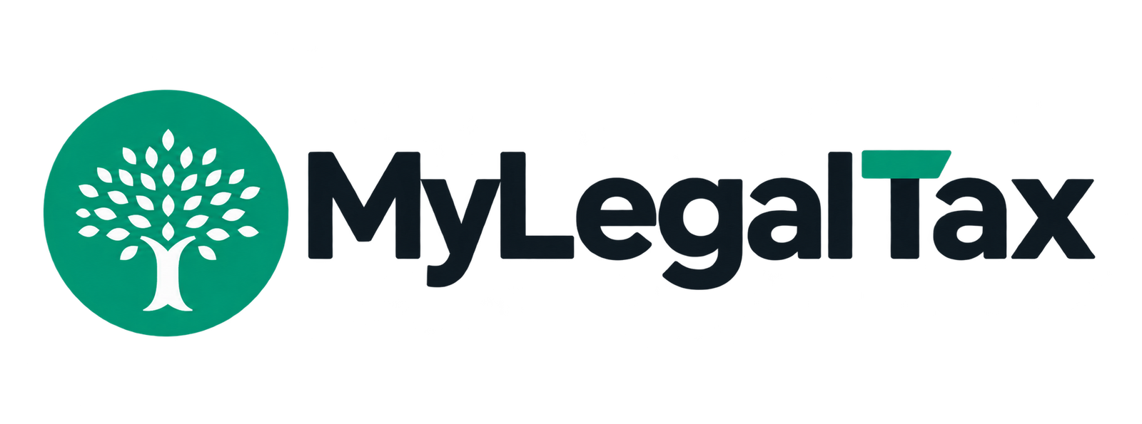My legal tax logo landscape