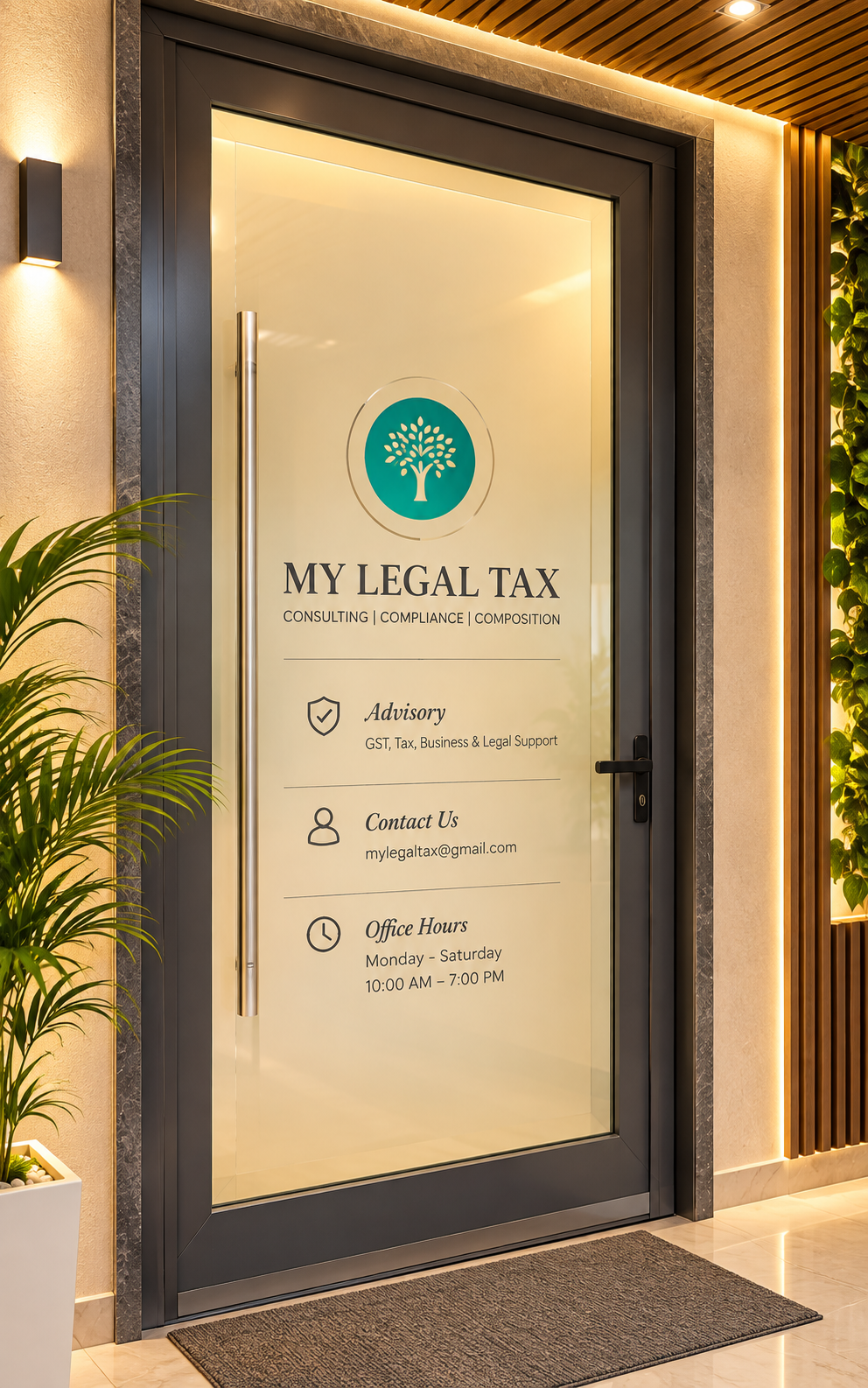 MyLegalTax office advisory consultation for government scheme applications and company registration